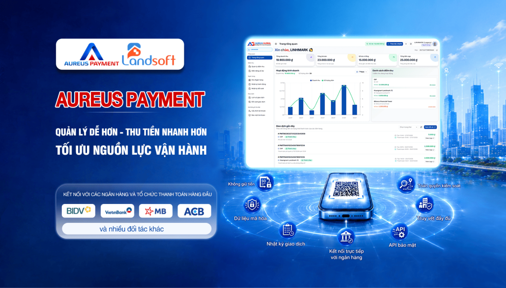 Tích hợp Aureus Payment với Landsoft